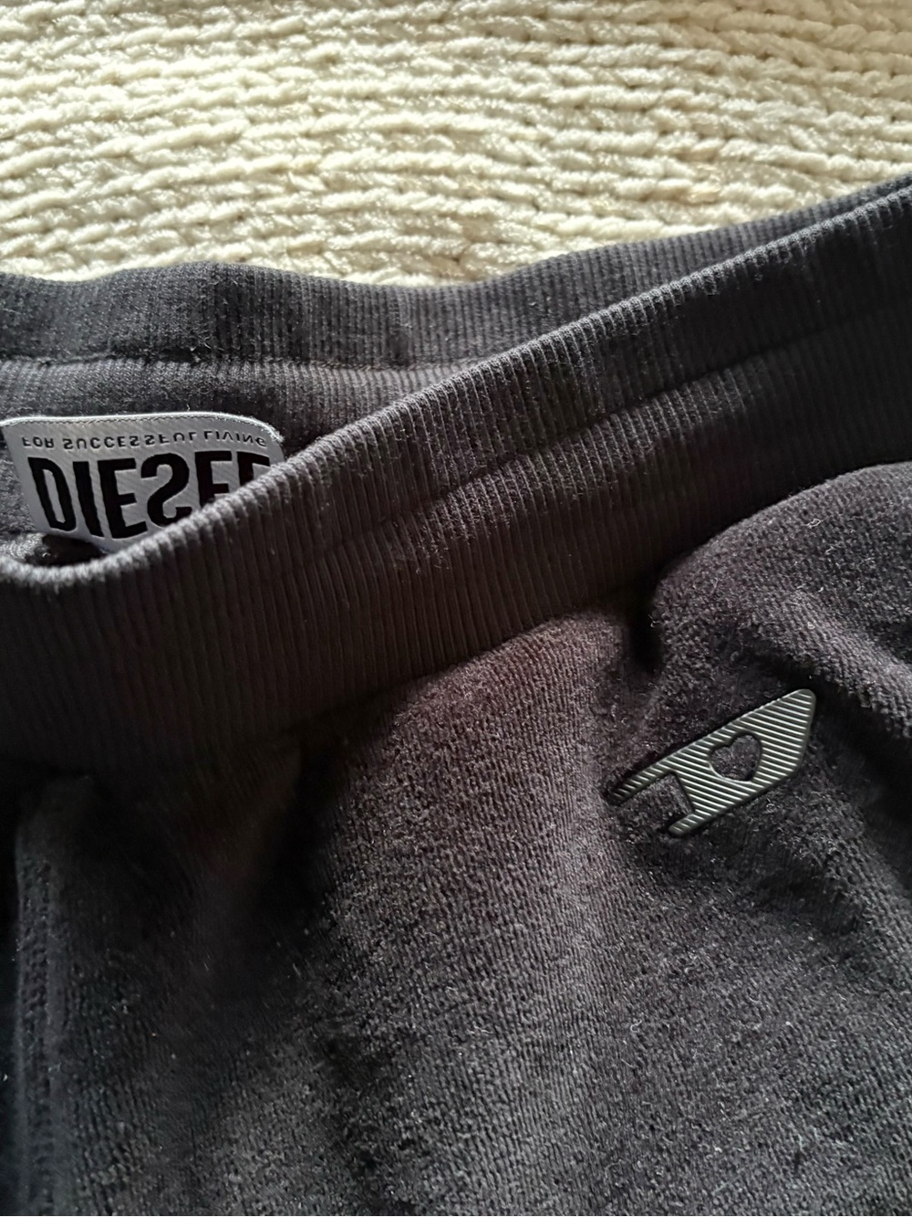 Diesel Velour Sweatpants